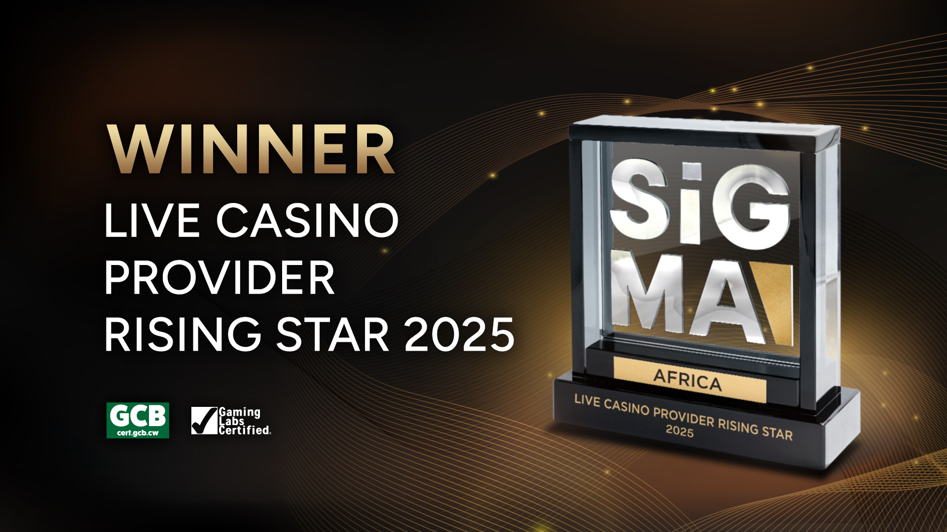 SA Gaming won “Live Casino Provider Rising Star” at SiGMA Africa Awards 2025